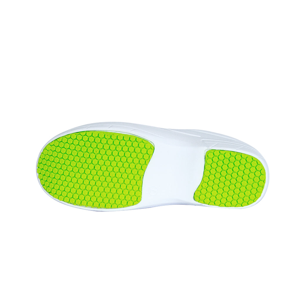 DrCheff Calzado Antimicrobiano Blanco / Verde