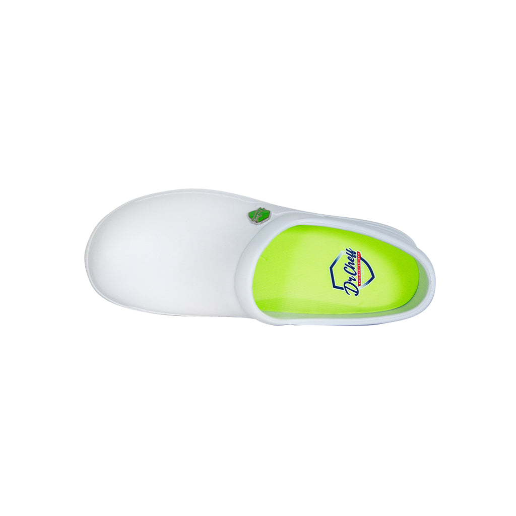 DrCheff Calzado Antimicrobiano Blanco / Verde