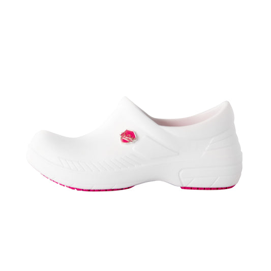 DrCheff Calzado Antimicrobiano Blanco / Fucsia